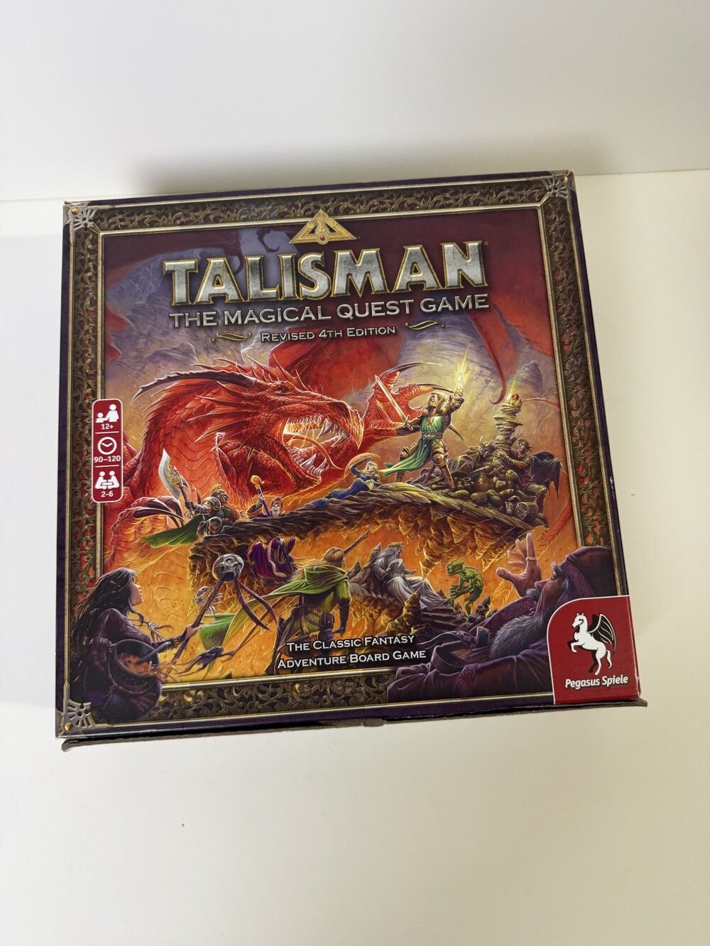 Pegasus Spiele Talisman Revised 4th Edition Fantasy Adventure Board Game